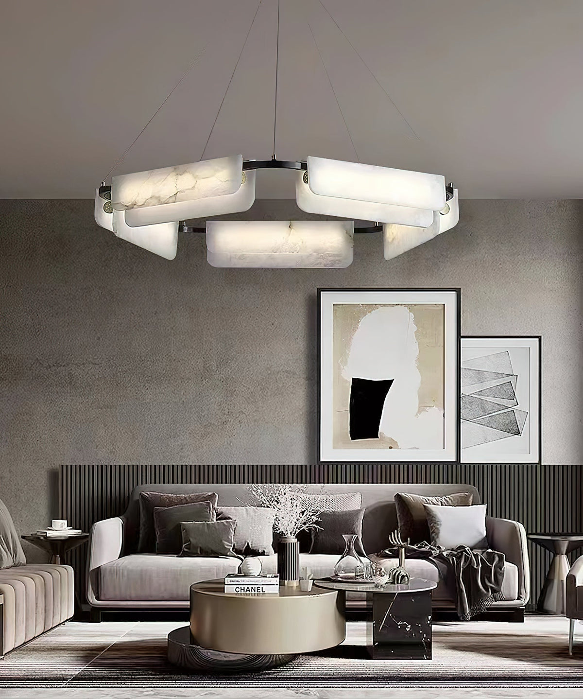 Radilum Years Alabaster Chandelier