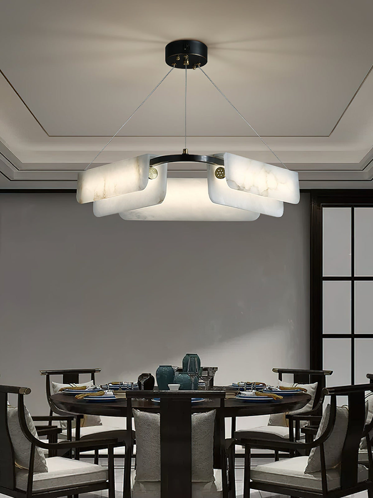 Radilum Years Alabaster Chandelier