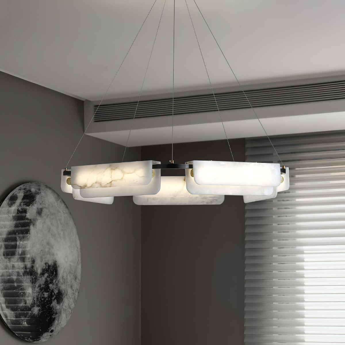 Radilum Years Alabaster Chandelier