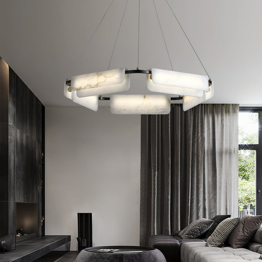 Radilum Years Alabaster Chandelier