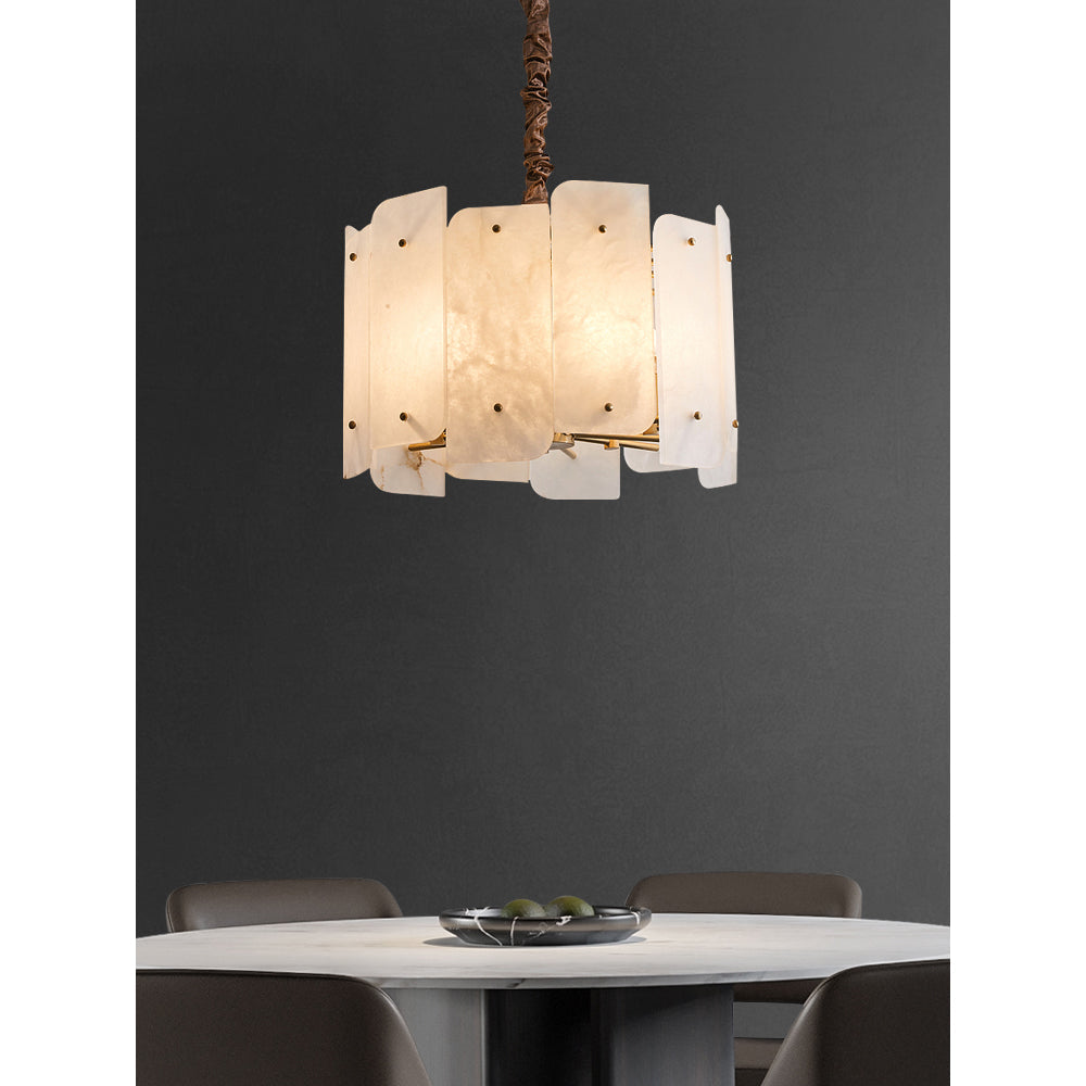 Radilum Zoe Tiered Alabaster Chandelier