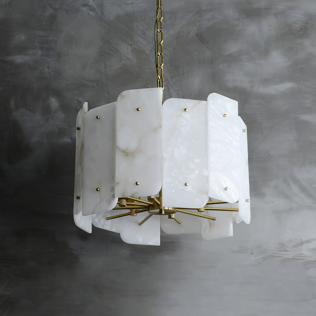 Radilum Zoe Tiered Alabaster Chandelier