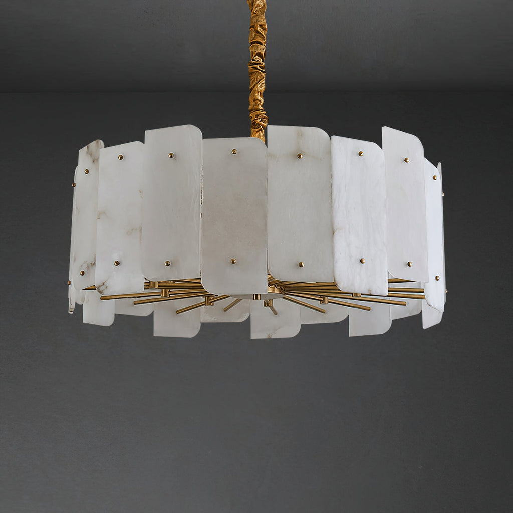Radilum Zoe Tiered Alabaster Chandelier