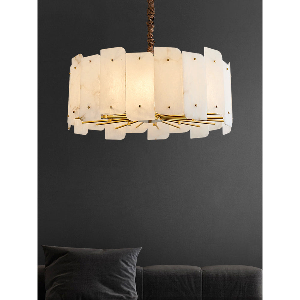 Radilum Zoe Tiered Alabaster Chandelier